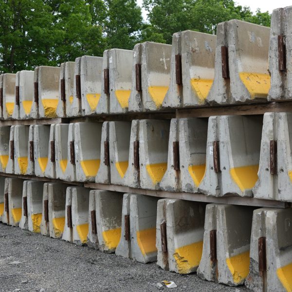 used concrete barriers